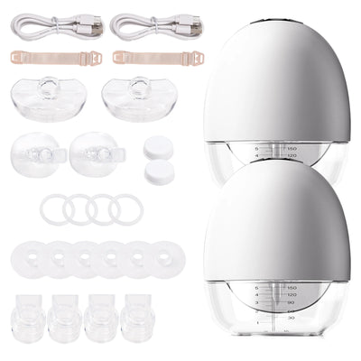 Wearable Breast Pump Hands Free Electric Portable Wearable Breast Pumps BPA-free Breastfeeding Milk Collector