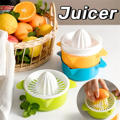 Manual Portable Citrus Juicer Kitchen Tools Plastic Orange Lemon Squeezer Multifunction Fruit Juicer Machine Kitchen Accessories