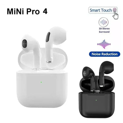 2024 AIR PRO 4 TWS WIRELESS BLUETOOTH EARBUDS – MINI HEADSET FOR ANDROID, IPHONE & PC