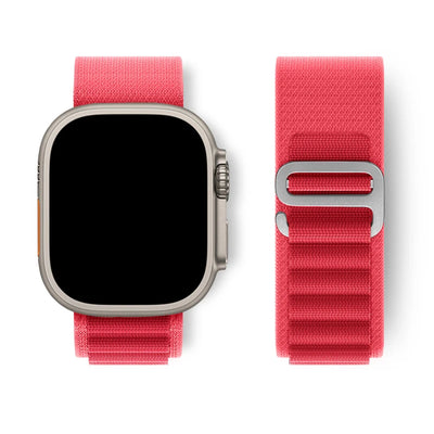 Alpine loop Strap for Apple watch Ultra Band 49mm 45mm 46mm 44mm 41mm 42mm 40mm Nylon bracelet correa series 10 9 8 7 SE 6 5 4 3