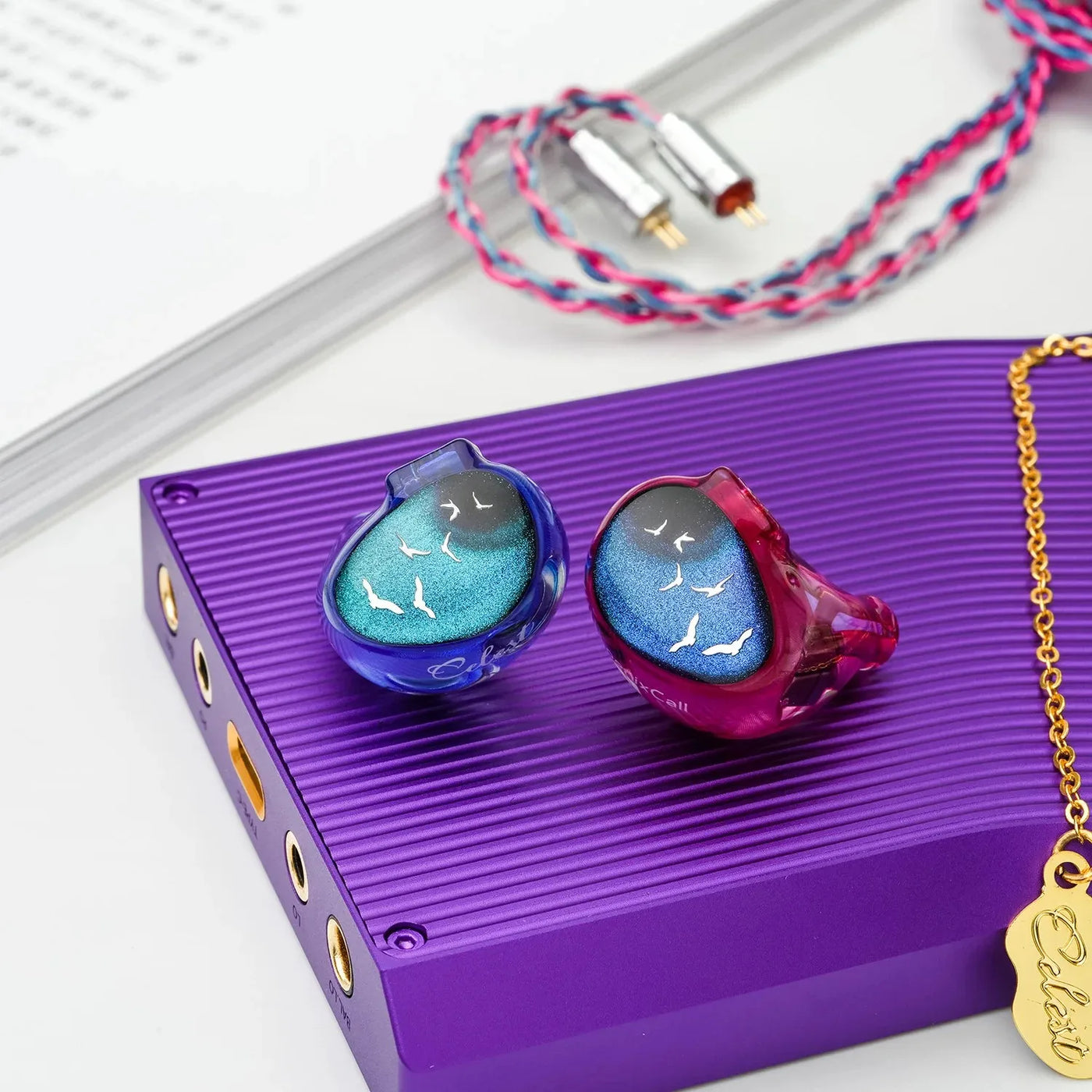 Kinera Celest Phoenixcall Earphone 1DD+2BA+2 Flat Panel Driver In-Ear Monitors 5 Hybrid Drivers IEMs 0.78 2pin Plug Cable IEMs