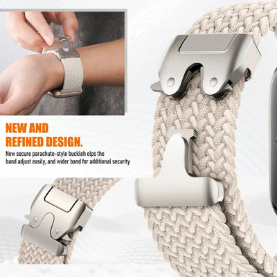Braided Solo Loop Strap For Apple Watch band 44mm 45mm 46mm 40mm 41mm 42mm 49mm Bracelet iWatch Series Ultra 2 10 9 SE 8 7 6 5 4
