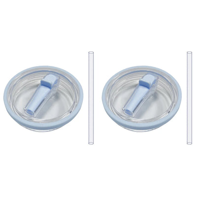 40Oz Tumbler Flip Straw Lid Replacement Spill Proof Reusable Tumbler Cover Splash Resistant Reusable Straw Cap for Stanley 40oz