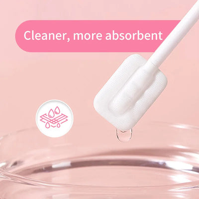 New Disposable Baby Tongue Cleaner Baby Oral Cleaner Gauze Glue-free Forged Baby Tongue Cleaner Oral Tongue Cleaner for Babies