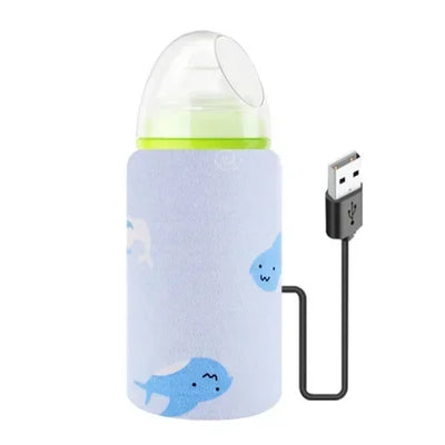 Baby Milk Warmer Baby Nursing Bottle Heater, Portable USB Bottle Warmer for Car, Outdoor Travel Accessories Outdoor Portable