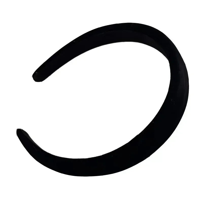 Headbands for Women Girl Hair Bands Korean Accessories Hoop Fascinators Elegant Headdress Vintage 2024 Popular New in Gift Black