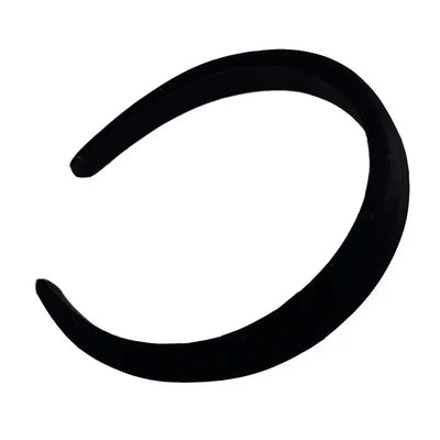 Headbands for Women Girl Hair Bands Korean Accessories Hoop Fascinators Elegant Headdress Vintage 2024 Popular New in Gift Black