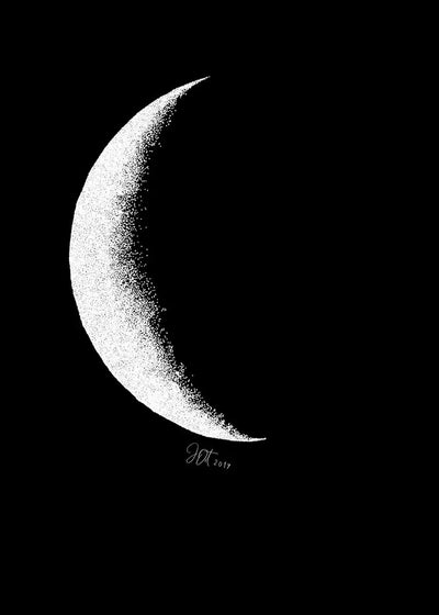 Black White Art Moon Phase Posters Aesthetic Canvas Prints Painting Wall Picture for Living Room Bar Cafe Home Decor Cuadros