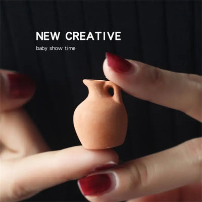 Dollhouse Miniature Food And Play Scene Model Doll Mini Ceramic Pottery Vase Doll Miniatures Classic Miniature Toy Home Decor