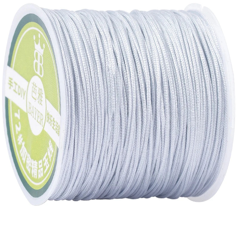 10meters 0.8mm Nylon Thread Cord Macrame Rope Bracelet Braided String For DIY Tassels Beading String Jewelry Making Accessories