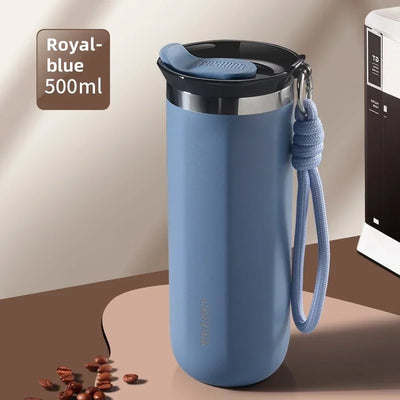 Thermal Mug 304 Stainless Steel Insulated Water Cup Business Office Portable Cold Coffee Cup Gift Cup Leakproof Travle Drinkware