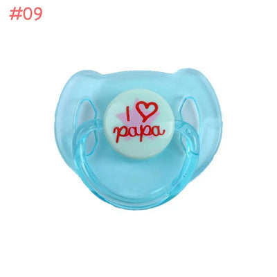 Baby Doll Supplies Dummy Pacifier Magnet Doll Magnet Pacifier Accessories For bebe new baby doll