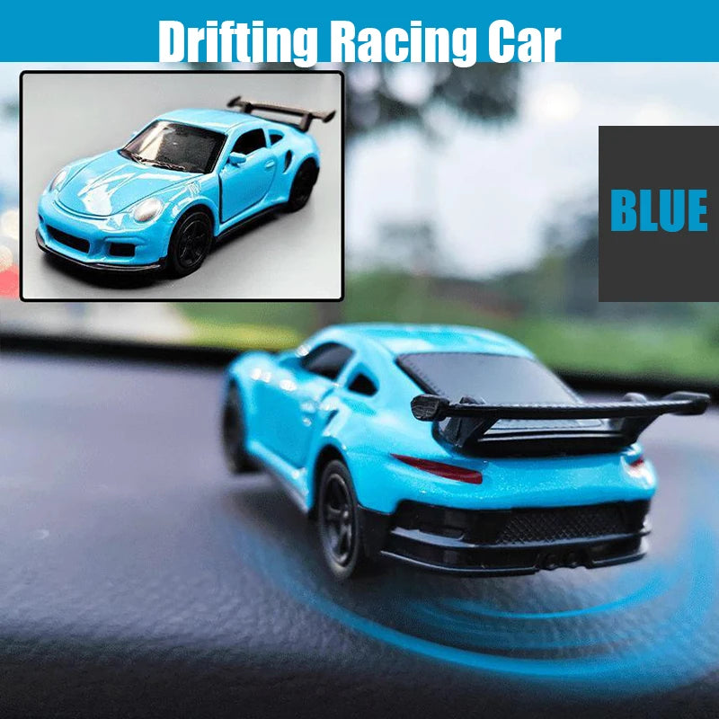DRIFTING CAR DASHBOARD ORNAMENT – FUN MOVING VEHICLE DECORATION