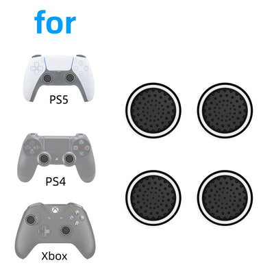 4pcs Analog Joystick Luminous Thumb Stick Grip Caps Case for PS5 PS4 Xbox 360 One Series X Switch Pro Controller Cover Accessory