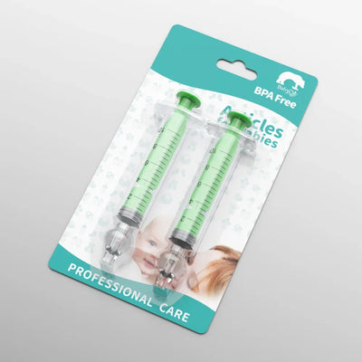 1/2pcs Baby Nose Cleaner Rhinitis Nasal Washer Needle Tube Baby Nasal Aspirator Cleaner Syringe Baby Nose Washing for Children