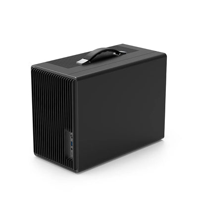 Power Train P40 Mesh MATX Desktop Case ITX Small Computer Handheld DIY Mini ITX Computer Chassis Support ATX/SFX Power Supply