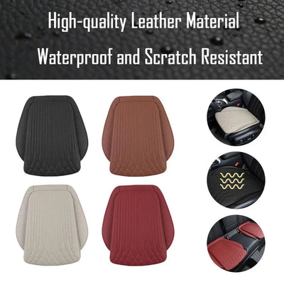 PU LEATHER FRONT CAR SEAT COVER – UNIVERSAL CUSHION PROTECTOR & AUTO SEAT PAD