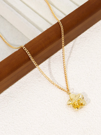 Vintage Shiny Shell Starfish Pendant Necklace for Women Simple Multilayer Thin Chain Choker Bridal Neck Jewelry