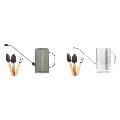1L Watering Can with 3 Gardening Tools Easy to Use Plant Watering Can for Flower Bonsai Office Garden Flower Indoor Outdoor