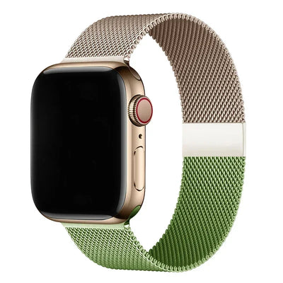 milanese Loop Band for apple watch Strap Ultra 49mm 45mm 44mm 41mm 40mm Metal Wristband bracelet iwatch series 9 8 7 6 5 4 3 SE