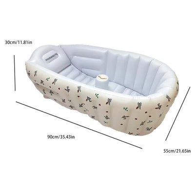 2025 New Inflatable Bathtub for Infants and Young Children, High Beauty Baby PVC Bathtub, Foldable Bathtub, Gaming Pool