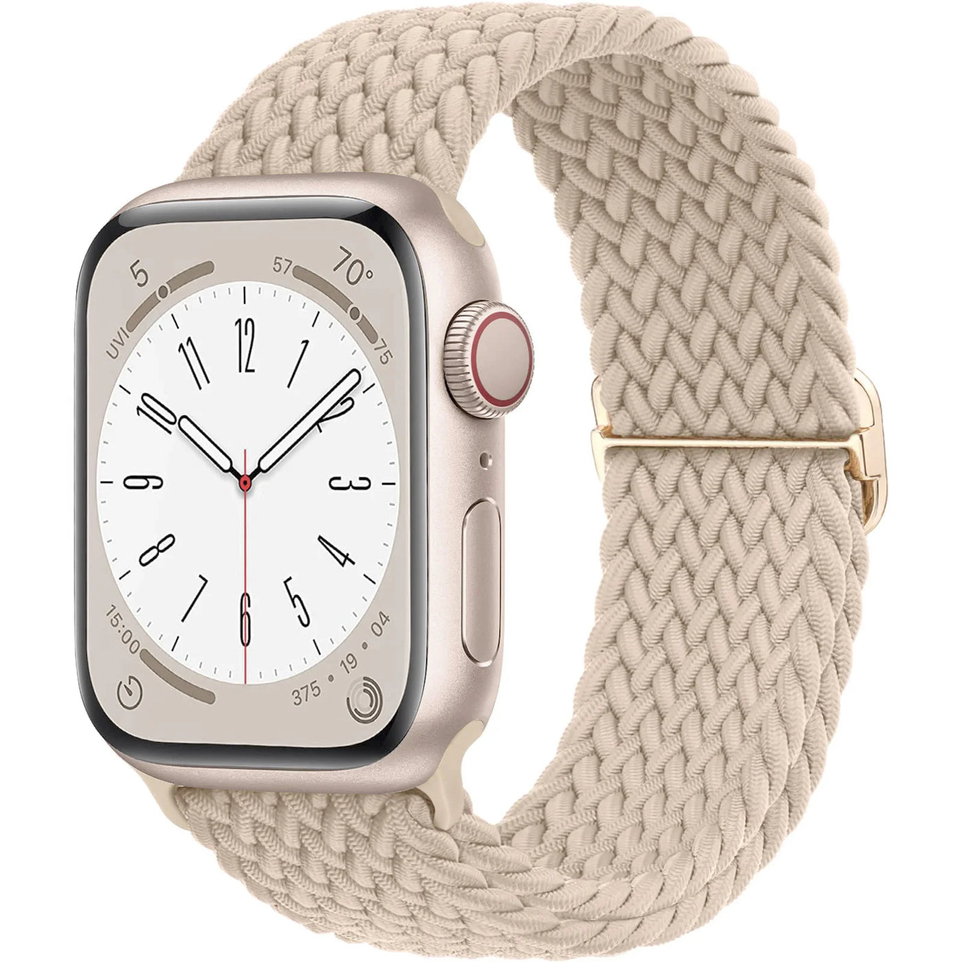 Braided Solo Loop For Apple watch band 44mm 40mm 49mm 45mm 41mm 46mm Elastic bracelet iWatch series 8 3 se 6 Ultra 2 9 10 straps