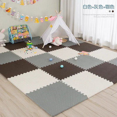 Foam Baby Play Mat Puzzle Mats Kids Interlocking Exercise Tiles Rugs Floor Tiles Toy Carpet Soft Carpet 30*30*1cm Goma Eva Floor
