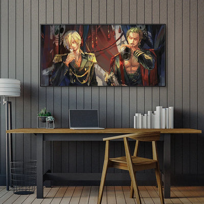 Unframed famous Japan anime One piece canvas print poster for living home home decor Cartoon wall art picture painting