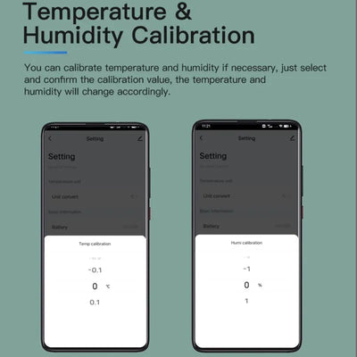 TUYA SMART TEMPERATURE HUMIDITY SENSOR MINI, 2023 UPGRADE, BLUETOOTH-COMPATIBLE, APP REMOTE CONTROL, THERMOMETER HYGROMETER