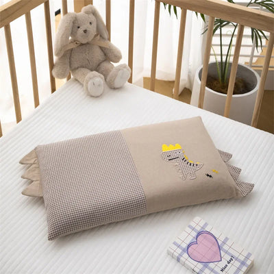 Cartoon Pattern Children's Pillow Removable Washable Baby Pillow with Zipper Household Breathable Cotton Boys Girls Pillow