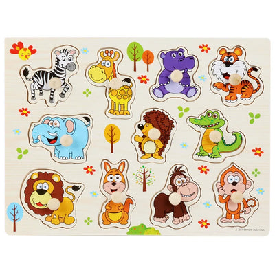 Wooden Puzzle Montessori Toys for Baby 1 2 3 Years Old Kids Alphabet Number Shape Matching Games Children Early Educational Toys