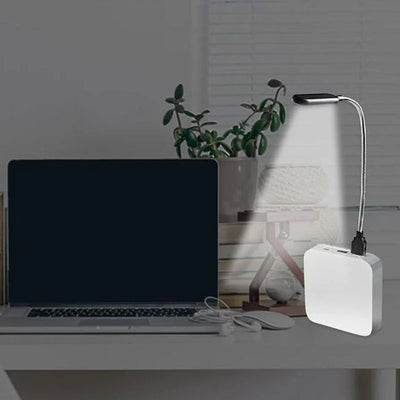 Portable USB Reading Night Lamp Mini 6 LED Book Lamp White/Warm Color Table Desk Lamp For Laptop Power Bank Notebook PC Computer