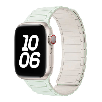 Magnetic Loop for Apple Watch Bands 44mm 40mm 49mm 45mm 41mm 38mm Silicone Bracelet iWatch Series 9 8 7 6 5 4 3 Se ultra 2 strap