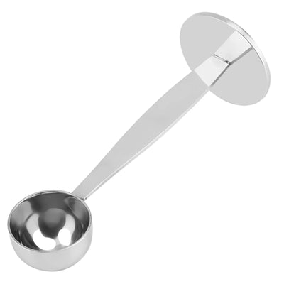 2 In 1 Coffee Powder Tamping Scoop Stainless Steel Measuring Spoon Coffee Bean Coffee Maker Grinder Accessories Kitchen Tools