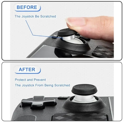INVISIBLE JOYSTICK PROTECTOR RINGS – ANTI-WEAR RUBBER COVER FOR STEAM DECK & ROG ALLY