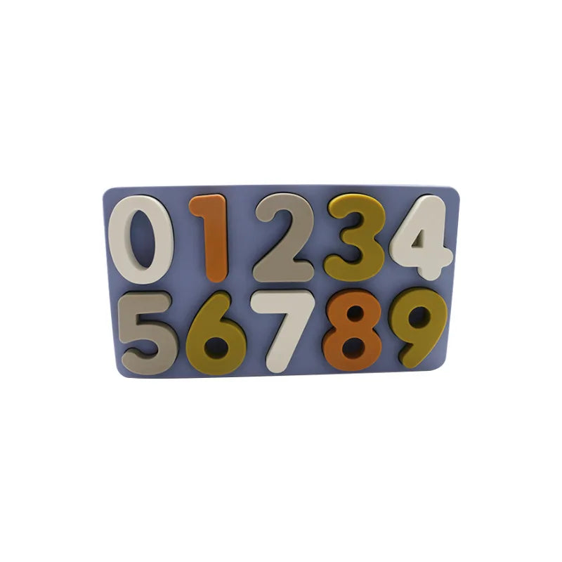 Silicone Educational Abc Puzzle Upper Case and Lower Case Letters for gifts child birthday guest boys girls Children Preschooler
