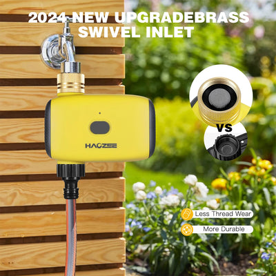 Tuya Smart Zigbee Watering Timer Automatic Drip Irrigation Controller Smart Water Valve Garden Automatic Watering System