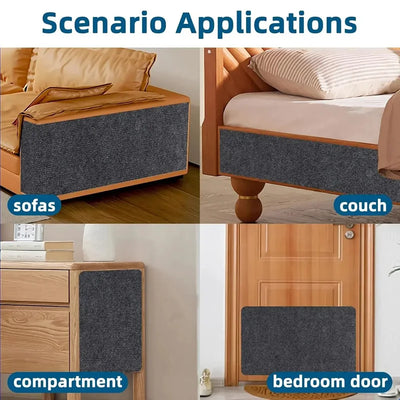 Trimmable Cat Scratching Mat Cat Scratcher Sofa Tape Scratching Post Self-adhesive Carpet Cats Scratch Board Cat Accessories Hot