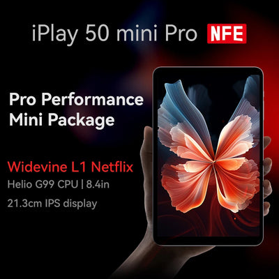 Alldocube iPlay50 Mini PRO Tablet Netflix L1 8.4inch Android13 Helio G99 8GB RAM 128/256GB ROM Dual SIM Card iPlay50 Mini PRO