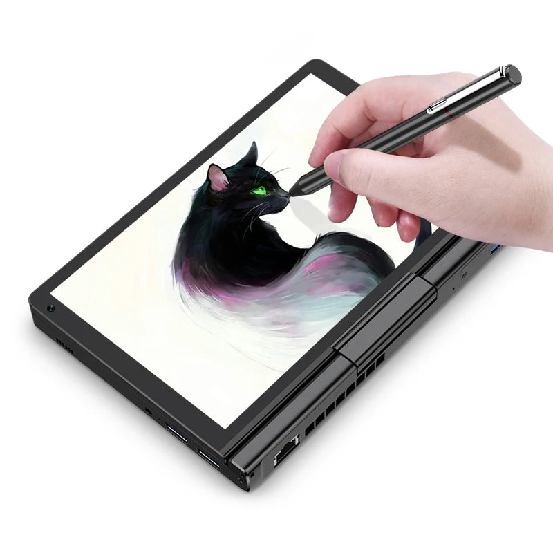 GPD Pocket 3 Windows 11 Home Business Laptop Notebook Mini PC Computer 16GB RAM 512GB SSD Intel Processor In Black