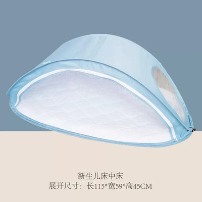 L'm'm Anti-False Pressure Baby Bed Foldable Mobile Portable Multifunctional Cradle Babies' Bed