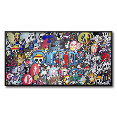 Unframed famous Japan anime One piece canvas print poster for living home home decor Cartoon wall art picture painting
