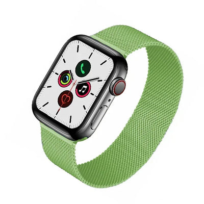 Milanese Loop for apple watch band 44mm 45mm 40mm 41mm 38-42mm pride bracelet iwatch series 9 8 7 6 SE 5 4 3 ultra 2 49mm strap