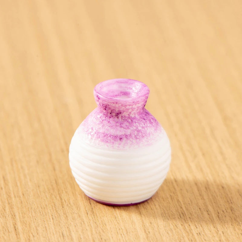 1:12 Miniature Ceramic Vase Dollhouse Diy Doll House Decor Accessories