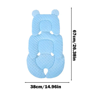 Baby Stroller Seat Cushion Pad for Car Puchair Liner Mat Thicken Cotton Breathable Cart Mattress Infant Baby Pram Accessories