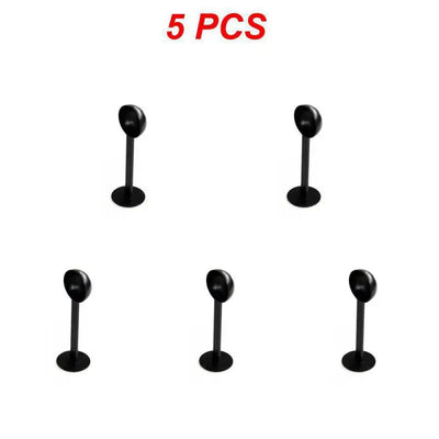 Portable Stand Coffee Spoon Tamping Scoop 2 in 1 for Coffee Powder Coffeeware Measuring Tamper Spoon Plastic Kitchen Accessories