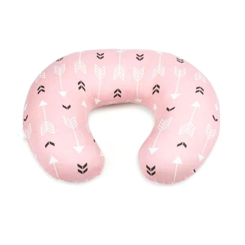 Baby Nursing Pillow Cover Newborn Maternity Breastfeeding Pillow Cover Print U-shape Nursing Pillow Breathable Slipcover