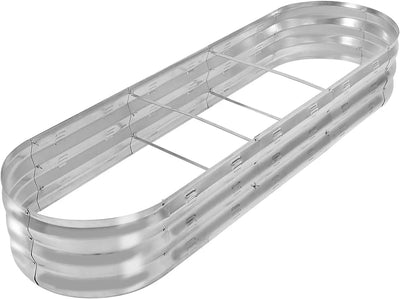 new Raised Garden Bed Kit for Vegetables Flower Galvanized Metal Planter Boxs Designed for Easy DIY and Cleaning Not Twist