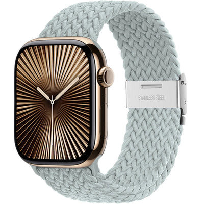 Strap For Apple watch band 46mm 45mm 44mm 49mm 40mm 41mm 42mm Braided loop correa bracelet iWatch series 10 8 9 7 5 se 6 4 Ultra