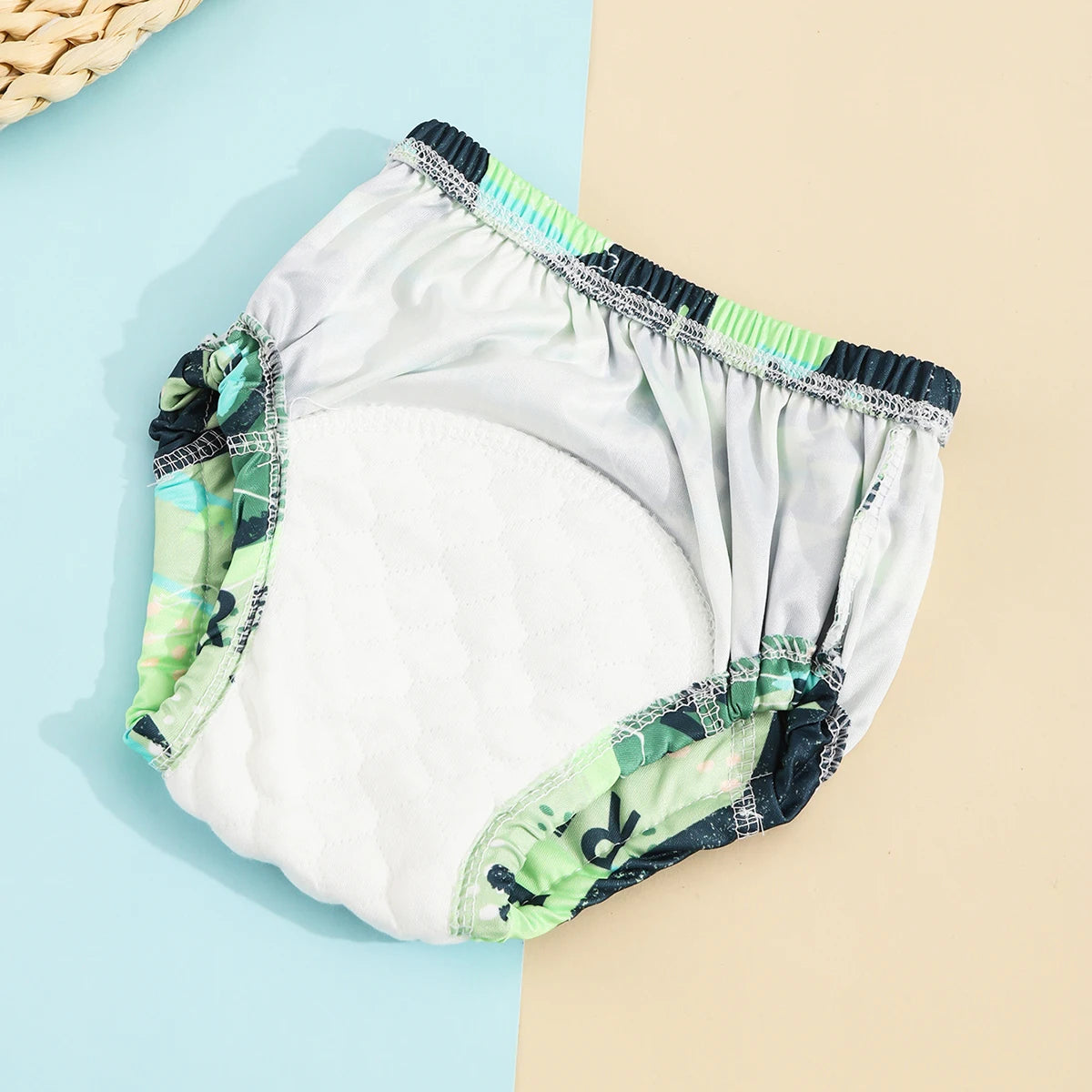 BABY COTTON TRAINING PANTS – WATERPROOF REUSABLE CLOTH DIAPERS FOR TODDLERS BABY UNDERWEAR NAPPIES